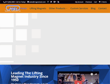 Tablet Screenshot of magnetized.com